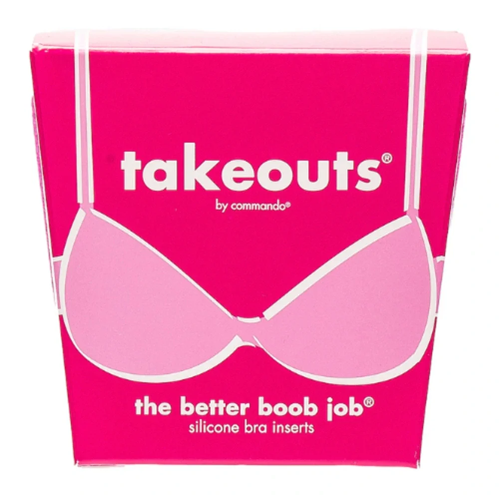 Commando Takeouts Silicone Bra Inserts NEW